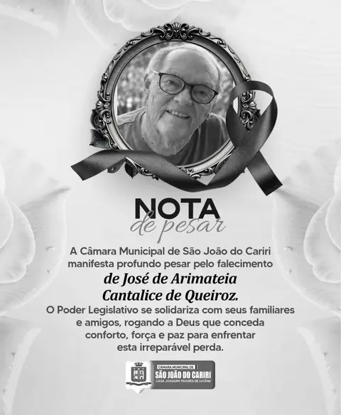 🖤 NOTA DE PESAR