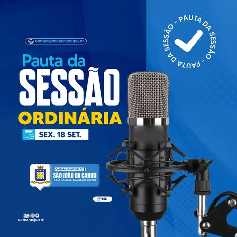 📄✅ Confira as principais pautas aprovadas na última sessão ordinária realizada na últi...