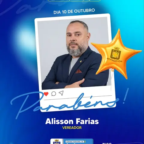 🎂 A Câmara Municipal de São João do Cariri através do presidente Alberto Gaudêncio, de...