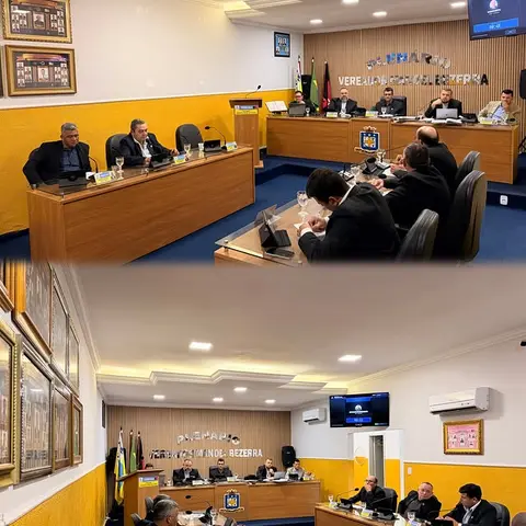 📸 Registros da sessão ordinária da Câmara Municipal de São João do Cariri!