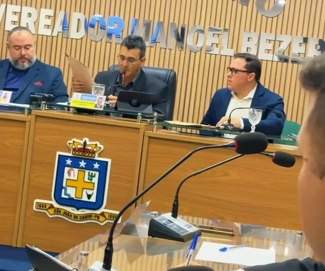 Câmara de São João do Cariri realiza 4ª sessão ordinária do segundo período legislativo