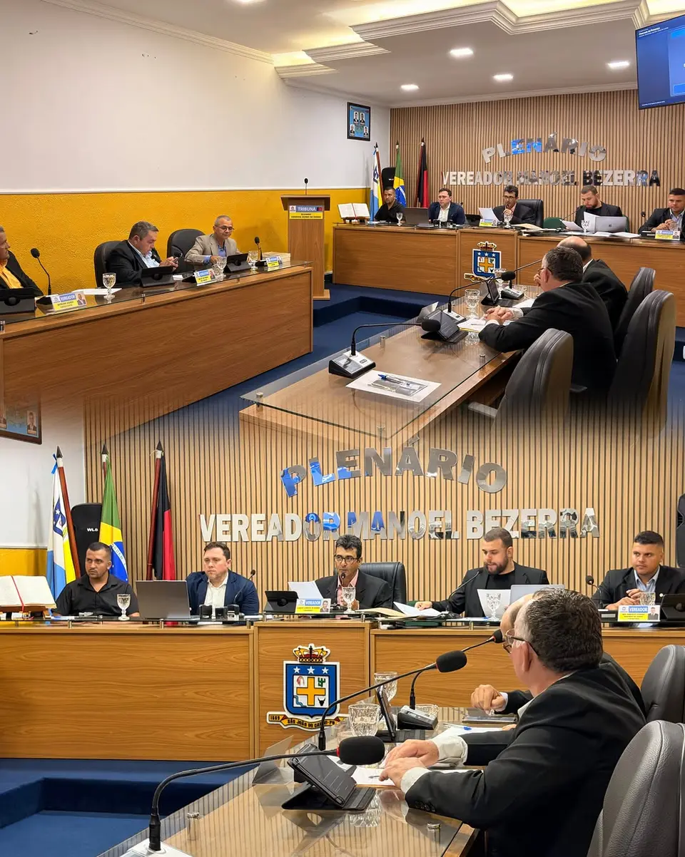 Câmara de São João do Cariri realiza 3ª Sessão Ordinária do 2º Período Legislativo