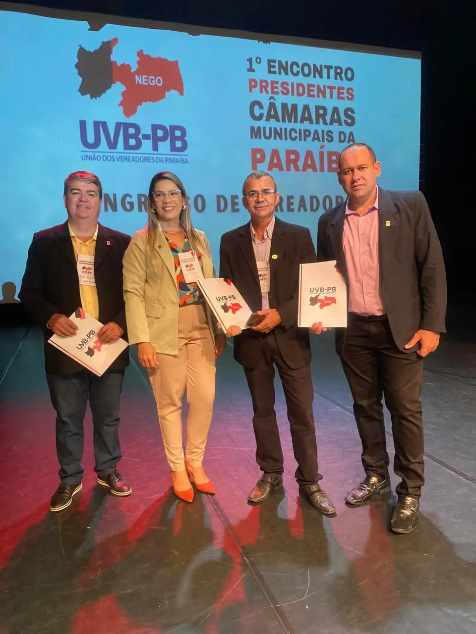 Vereadores de São João do Cariri participam do 1º Encontro dos Presidentes de Câmara Municipais da Paraíba
