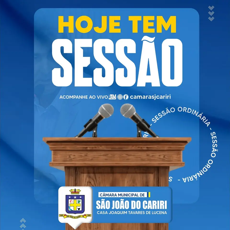 Câmara de SJ Cariri realiza 2ª Sessão Ordinária com foco em demandas populares