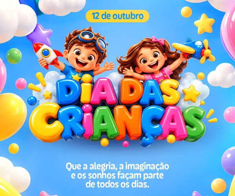 Câmara de São João do Cariri celebra o Dia das Crianças com mensagem de carinho
