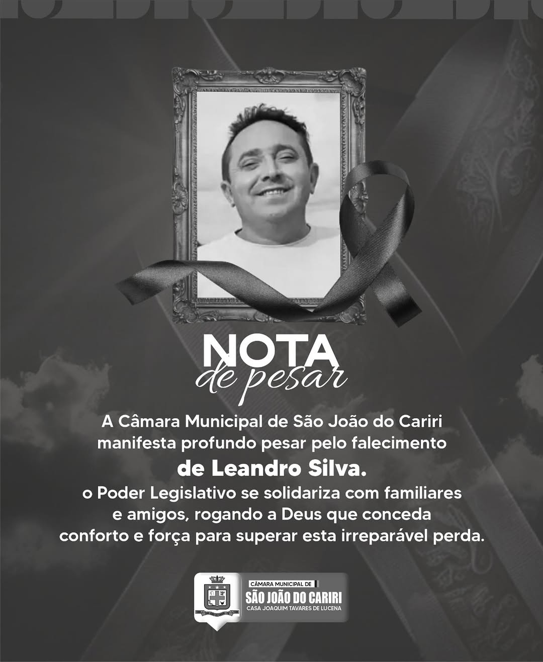 🖤 NOTA DE PESAR