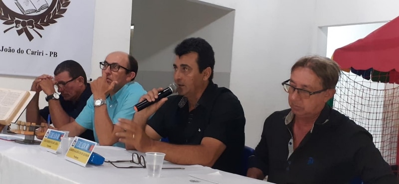 Câmara de São João do Cariri realiza sessão itinerante e vereadores apresentam suas proposituras