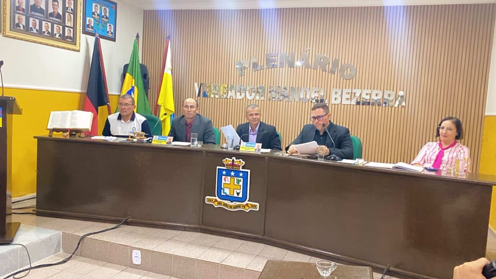 Câmara de São João do Cariri realiza mais uma sessão e vereadores aprovam proposituras de interesse da população do município